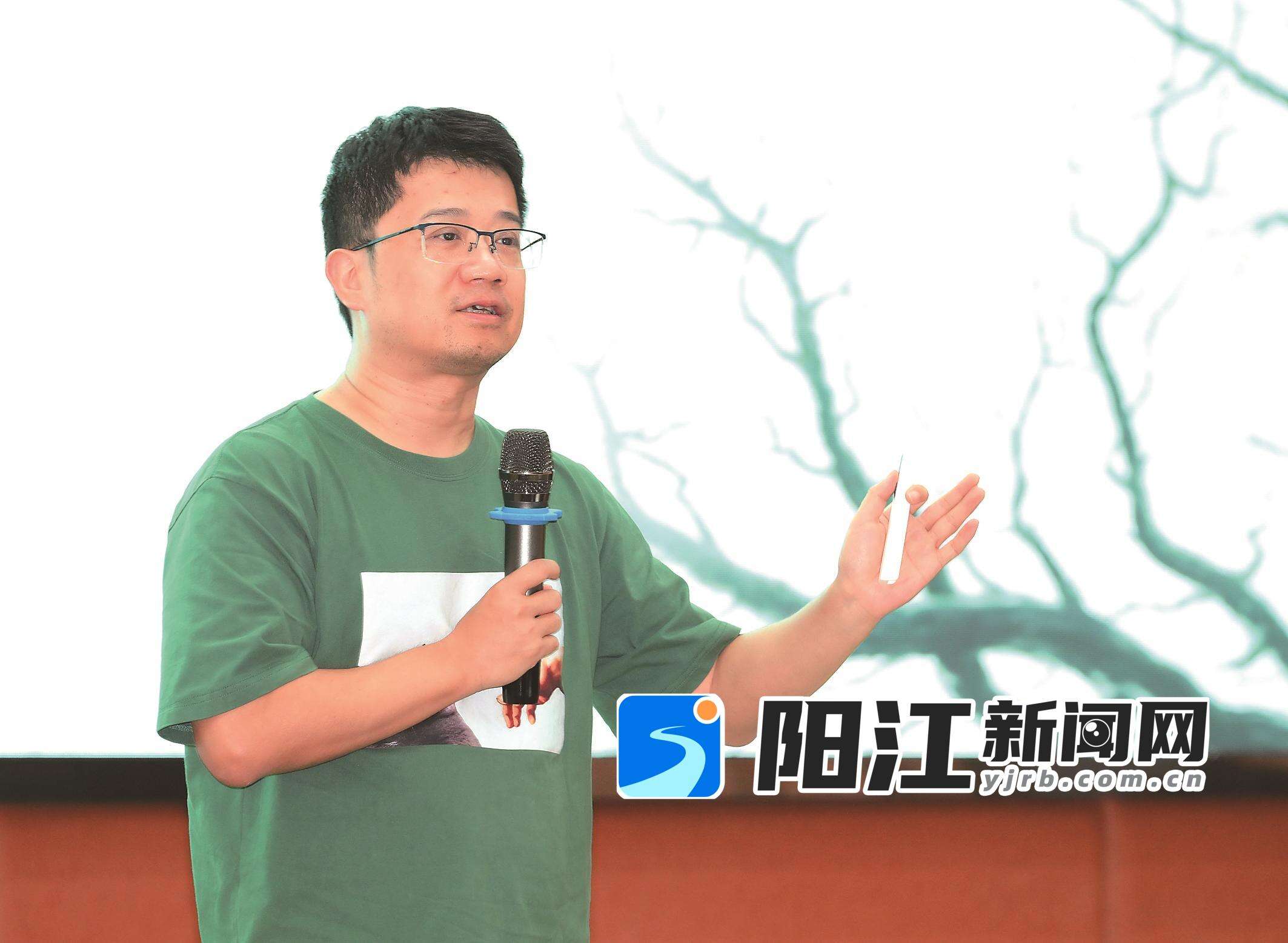马伯庸作主题分享。梁文栋 摄